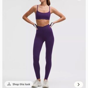 Lululemon Athletica Purple Leggings